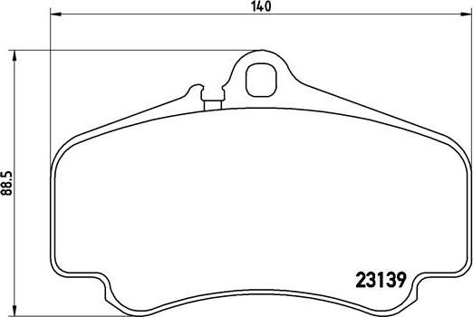 Brembo P 65 011 - Bremžu uzliku kompl., Disku bremzes ps1.lv