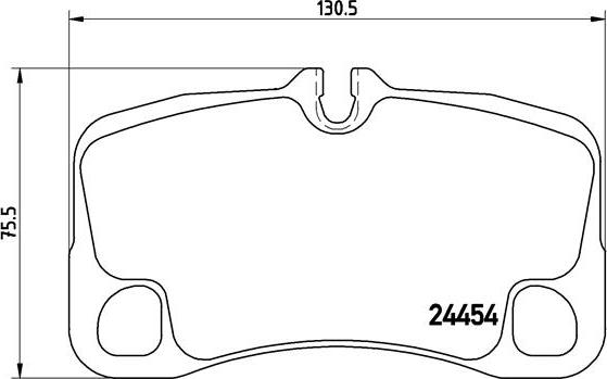 Brembo P 65 013 - Bremžu uzliku kompl., Disku bremzes ps1.lv