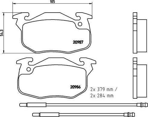 Magneti Marelli 363700209029 - Bremžu uzliku kompl., Disku bremzes ps1.lv