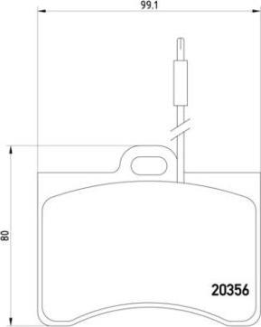 Brembo P 61 012 - Bremžu uzliku kompl., Disku bremzes ps1.lv