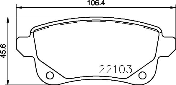 Brembo P68064N - Bremžu uzliku kompl., Disku bremzes ps1.lv