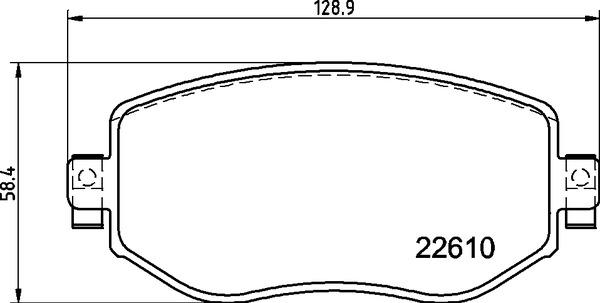 Brembo P 68 068 - Bremžu uzliku kompl., Disku bremzes ps1.lv