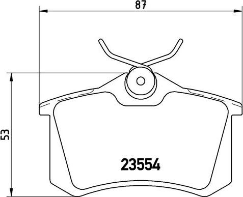 Brembo P 68 024 - Bremžu uzliku kompl., Disku bremzes ps1.lv