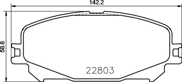 Brembo P 68 071X - Bremžu uzliku kompl., Disku bremzes ps1.lv