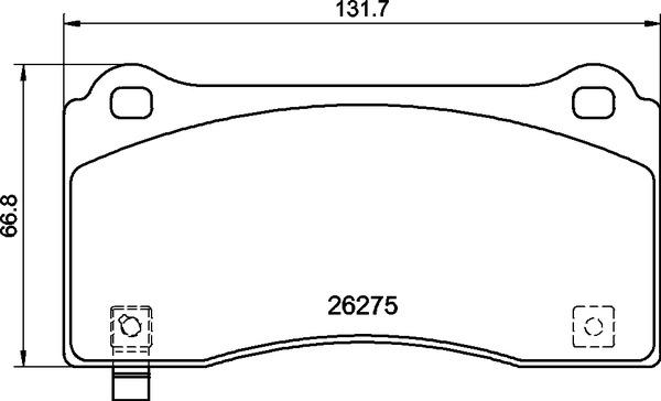 Brembo P 09 028 - Bremžu uzliku kompl., Disku bremzes ps1.lv