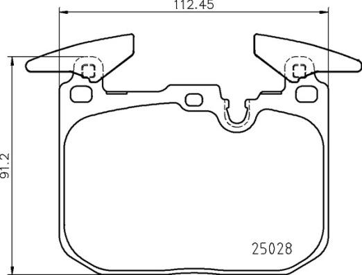 Brembo P 06 098 - Bremžu uzliku kompl., Disku bremzes ps1.lv