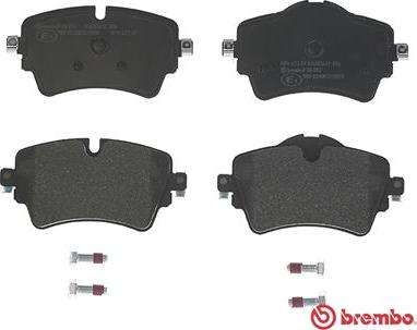 Brembo P 06 092 - Bremžu uzliku kompl., Disku bremzes ps1.lv