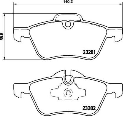 Brembo P 06 030 - Bremžu uzliku kompl., Disku bremzes ps1.lv