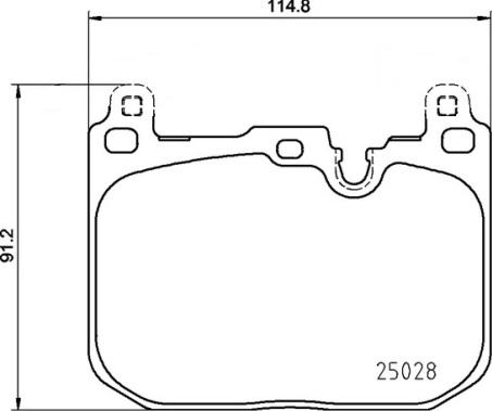 Brembo P 06 110 - Bremžu uzliku kompl., Disku bremzes ps1.lv