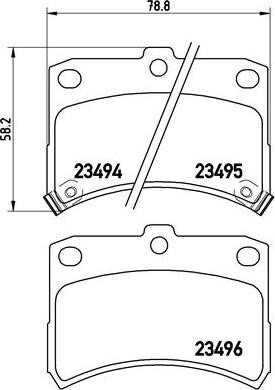 Brembo P 16 009 - Bremžu uzliku kompl., Disku bremzes ps1.lv