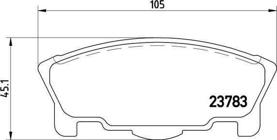 Brembo P 16 014 - Bremžu uzliku kompl., Disku bremzes ps1.lv