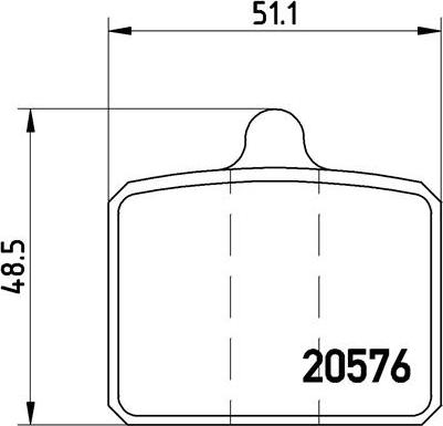 Brembo P 85 001 - Bremžu uzliku kompl., Disku bremzes ps1.lv