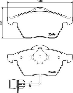 Brembo P 85 026 - Bremžu uzliku kompl., Disku bremzes ps1.lv