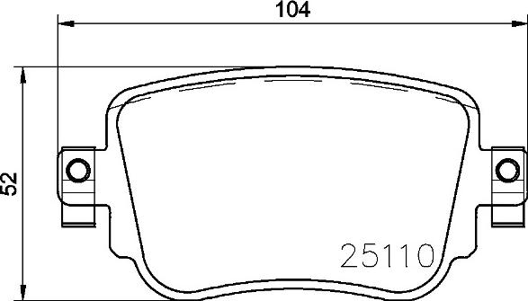 Brembo P 85 140 - Bremžu uzliku kompl., Disku bremzes ps1.lv