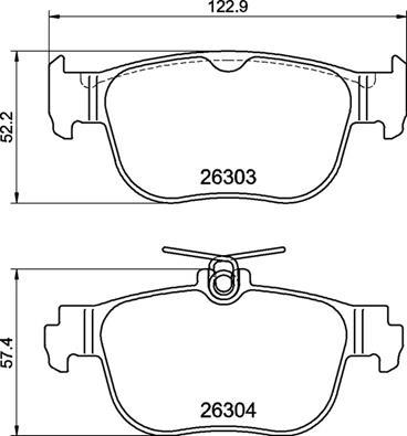 Brembo P 85 189 - Bremžu uzliku kompl., Disku bremzes ps1.lv