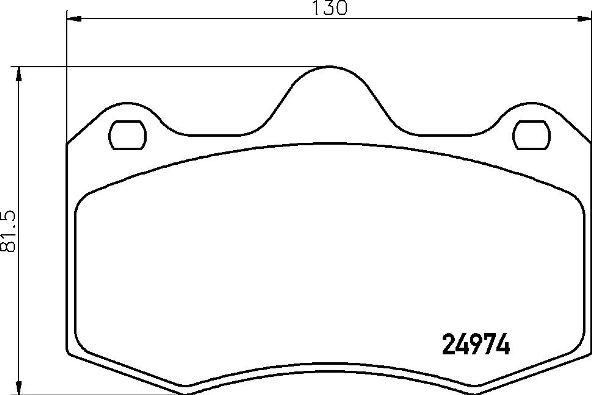 Brembo P 85 134 - Bremžu uzliku kompl., Disku bremzes ps1.lv