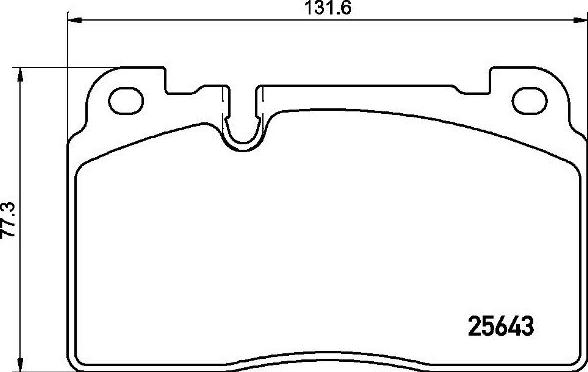 Brembo P 85 133 - Bremžu uzliku kompl., Disku bremzes ps1.lv