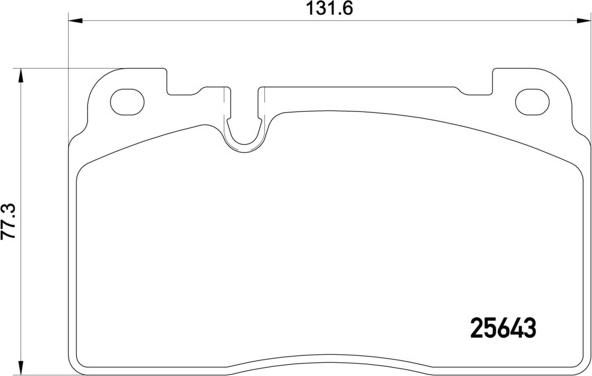 Brembo P 85 122 - Bremžu uzliku kompl., Disku bremzes ps1.lv