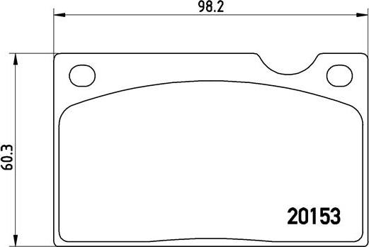 Brembo P 86 003 - Bremžu uzliku kompl., Disku bremzes ps1.lv