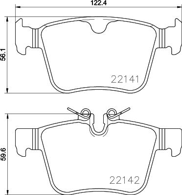 Brembo P 86 029 - Bremžu uzliku kompl., Disku bremzes ps1.lv