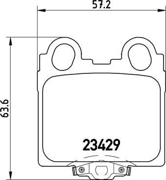 Brembo P 83 045 - Bremžu uzliku kompl., Disku bremzes ps1.lv