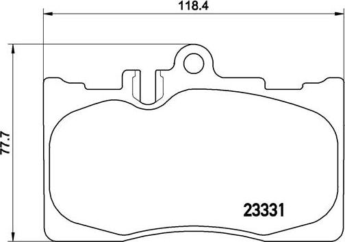 Brembo P 83 058 - Bremžu uzliku kompl., Disku bremzes ps1.lv