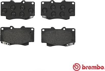 Brembo P 83 069 - Bremžu uzliku kompl., Disku bremzes ps1.lv