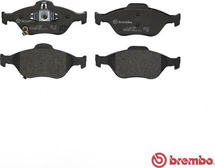 Brembo P 83 085 - Bremžu uzliku kompl., Disku bremzes ps1.lv