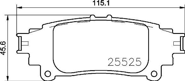 Brembo P 83 153 - Bremžu uzliku kompl., Disku bremzes ps1.lv