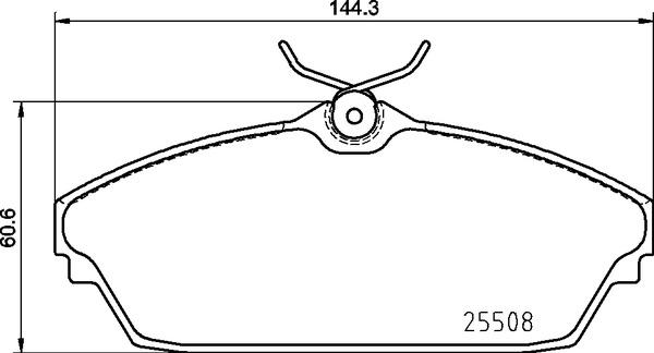 Brembo P82003N - Bremžu uzliku kompl., Disku bremzes ps1.lv