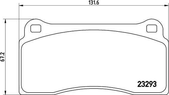 Brembo P 36 018 - Bremžu uzliku kompl., Disku bremzes ps1.lv