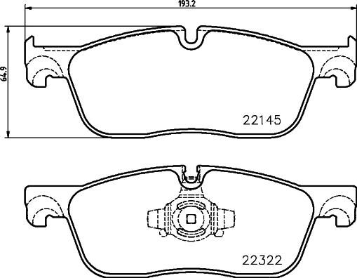 Brembo P 36 035 - Bremžu uzliku kompl., Disku bremzes ps1.lv