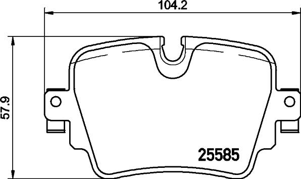 Brembo P 36 032 - Bremžu uzliku kompl., Disku bremzes ps1.lv