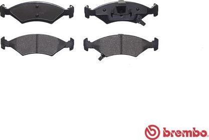 Brembo P 30 062 - Bremžu uzliku kompl., Disku bremzes ps1.lv