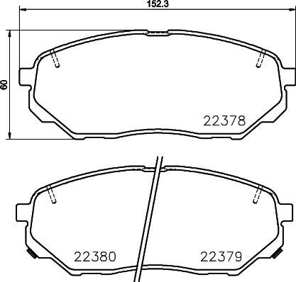 Brembo P 30 086 - Bremžu uzliku kompl., Disku bremzes ps1.lv