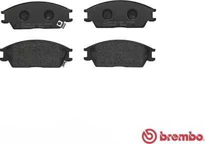 Brembo P 30 024 - Bremžu uzliku kompl., Disku bremzes ps1.lv