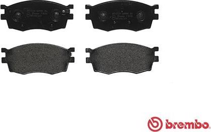 Brembo P 30 026 - Bremžu uzliku kompl., Disku bremzes ps1.lv