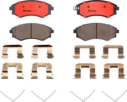 Brembo P30022N - Bremžu uzliku kompl., Disku bremzes ps1.lv