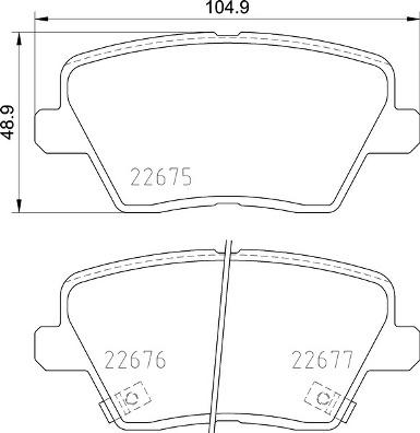 Brembo P 30 109 - Bremžu uzliku kompl., Disku bremzes ps1.lv