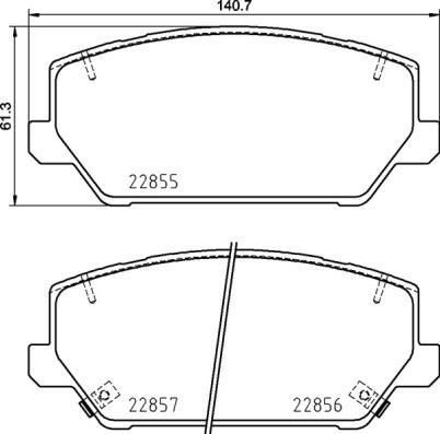 Brembo P 30 102 - Bremžu uzliku kompl., Disku bremzes ps1.lv