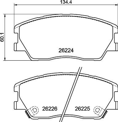 Brembo P 30 121 - Bremžu uzliku kompl., Disku bremzes ps1.lv