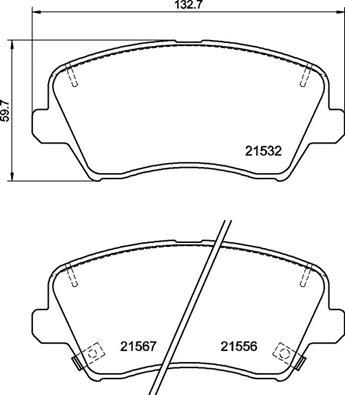 Brembo P 30 123 - Bremžu uzliku kompl., Disku bremzes ps1.lv