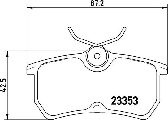 Brembo P 24 047 - Bremžu uzliku kompl., Disku bremzes ps1.lv