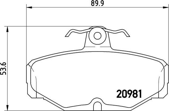 Brembo P 24 018 - Bremžu uzliku kompl., Disku bremzes ps1.lv