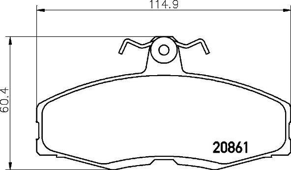 Brembo P 24 013 - Bremžu uzliku kompl., Disku bremzes ps1.lv