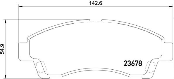 Brembo P 24 149 - Bremžu uzliku kompl., Disku bremzes ps1.lv