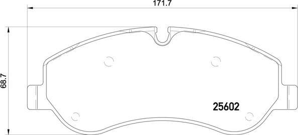 Brembo P 24 152 - Bremžu uzliku kompl., Disku bremzes ps1.lv