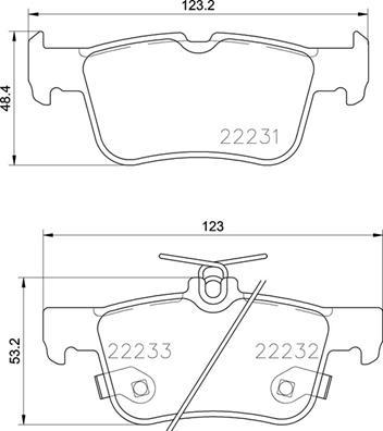 Brembo P 24 201 - Bremžu uzliku kompl., Disku bremzes ps1.lv