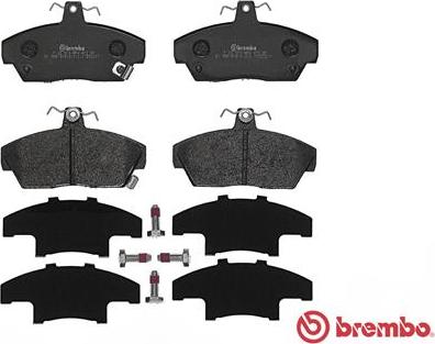 Brembo P 28 019 - Bremžu uzliku kompl., Disku bremzes ps1.lv