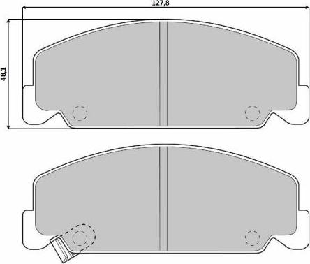 Brembo P 28 018 - Bremžu uzliku kompl., Disku bremzes ps1.lv